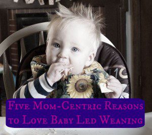 Five Mom-Centric Reasons to Love Baby Led Weaning
