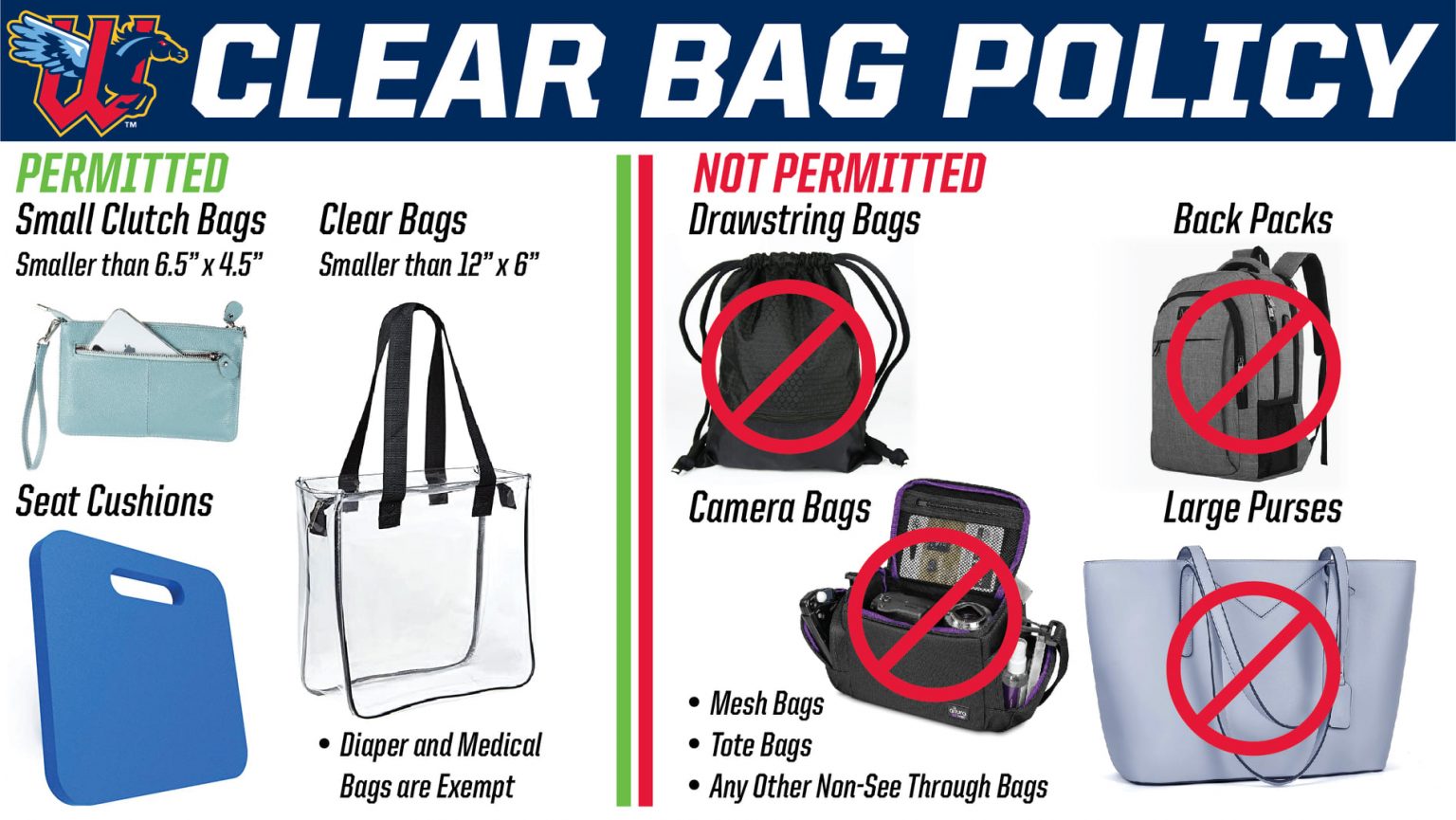 Wichita Wind Surge Bag Policy
