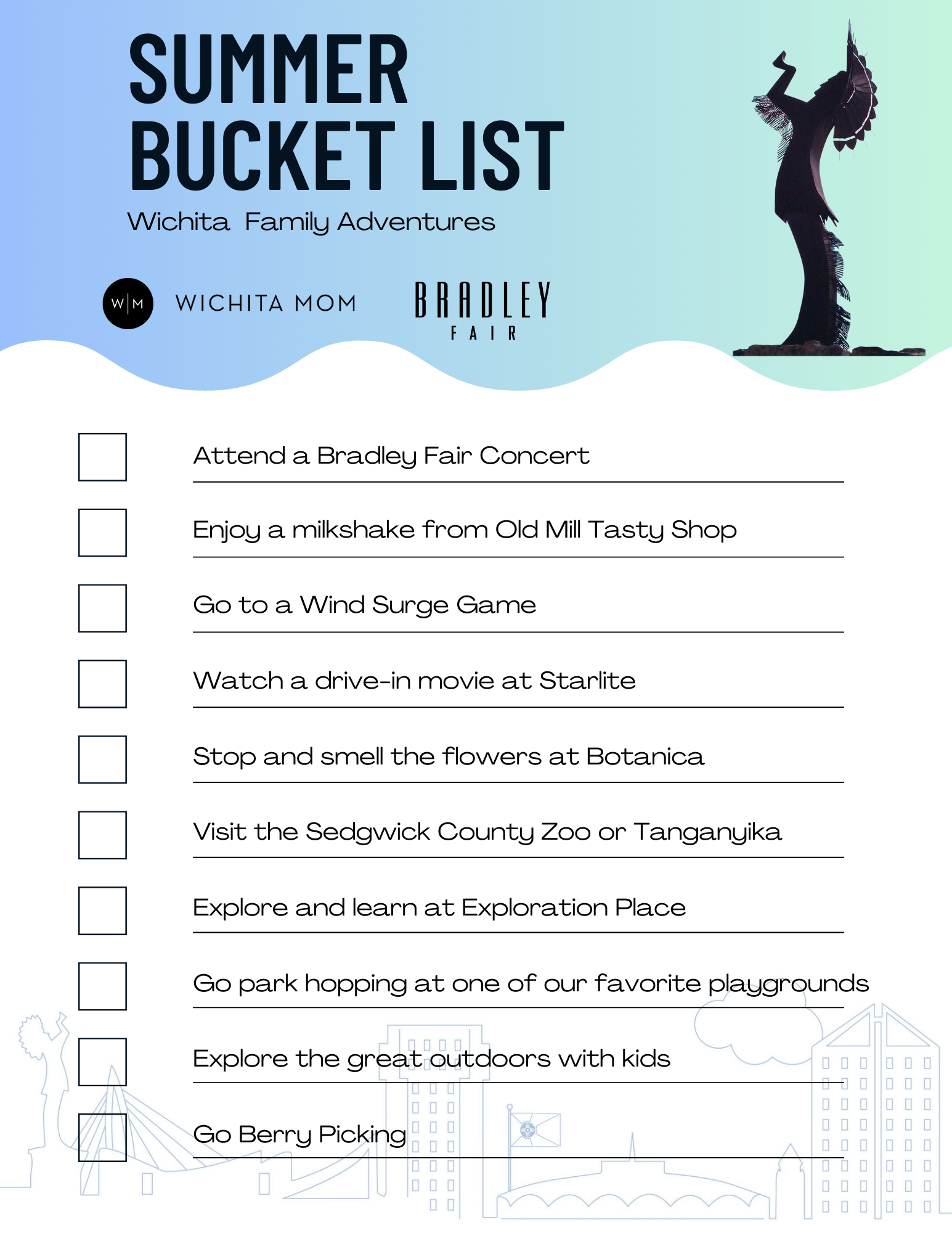 Wichita Summer Bucket List