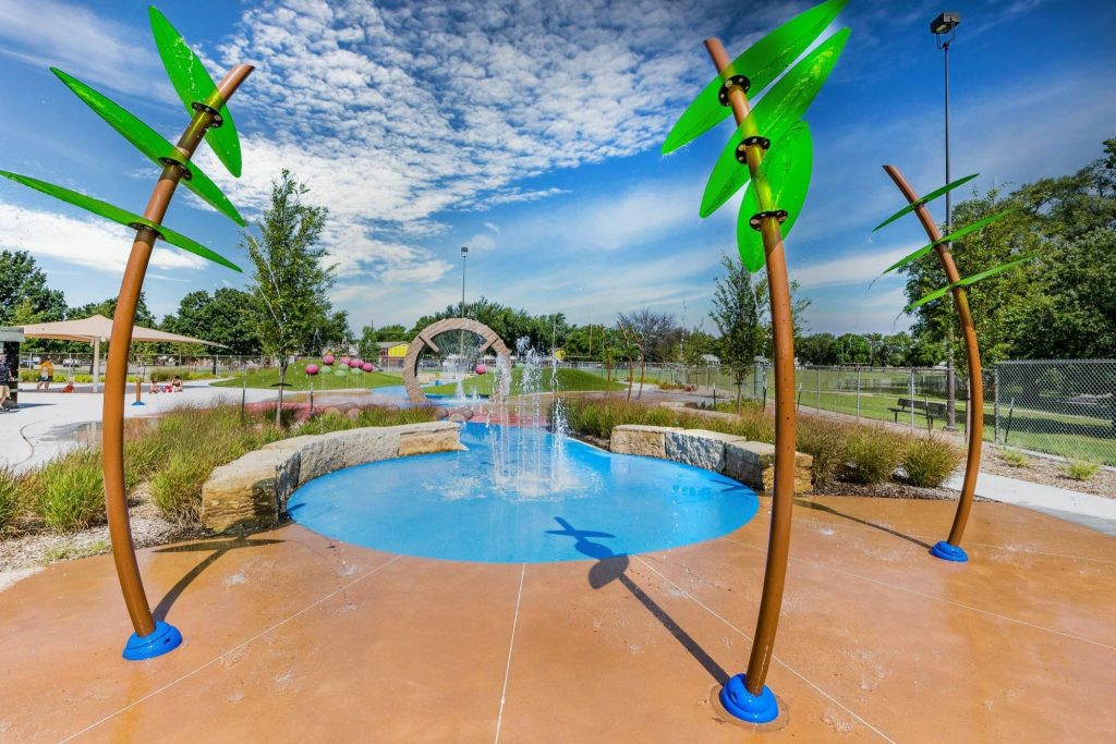 Wichita Splash Parks, Water Playgrounds, and Fountains