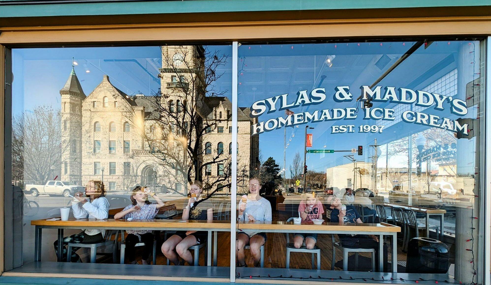 Sylas & Maddy's Ice Cream in Lawrence KS