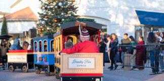 Holidays at Bradley Fair | Tree Lighting, Holiday Stroll, Santa & Electric Train Bradley Fair Express Train