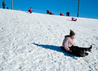 Best Sledding Hills Wichita KS